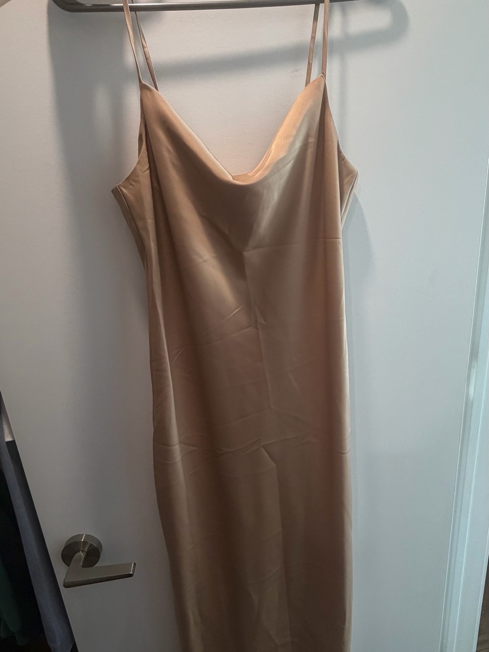 Banana republic Satin Slip Dress in Champagne - Women